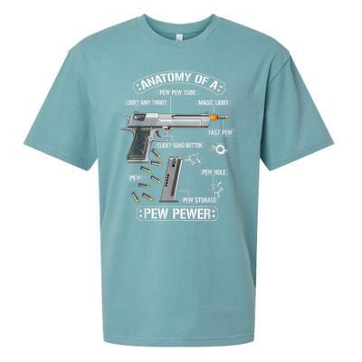 Gun Lovers Funny Amendment Meme Anatomy Of A Pew Pewer Sueded Cloud Jersey T-Shirt