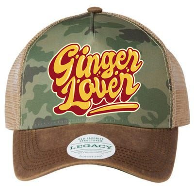 Ginger Lover Funny Redhead Retro Legacy Tie Dye Trucker Hat