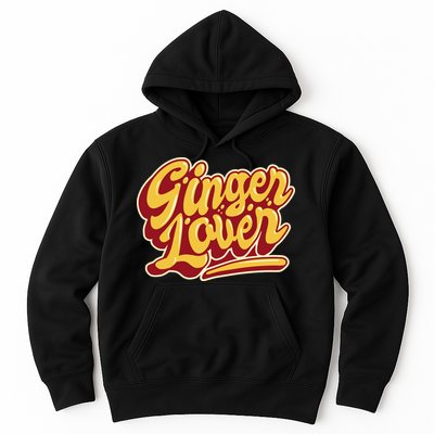Ginger Lover Funny Redhead Retro Hoodie