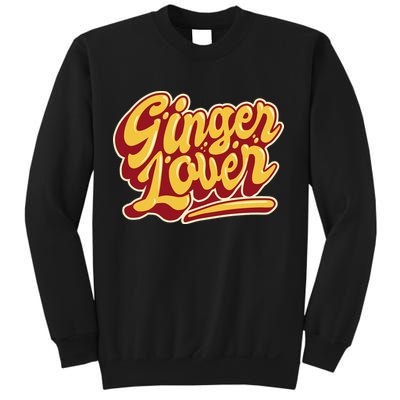 Ginger Lover Funny Redhead Retro Sweatshirt
