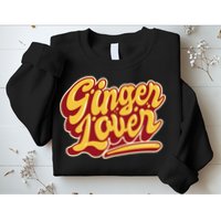 Ginger Lover Funny Redhead Retro Sweatshirt