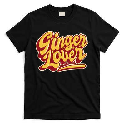 Ginger Lover Funny Redhead Retro T-Shirt