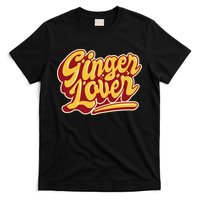 Ginger Lover Funny Redhead Retro T-Shirt