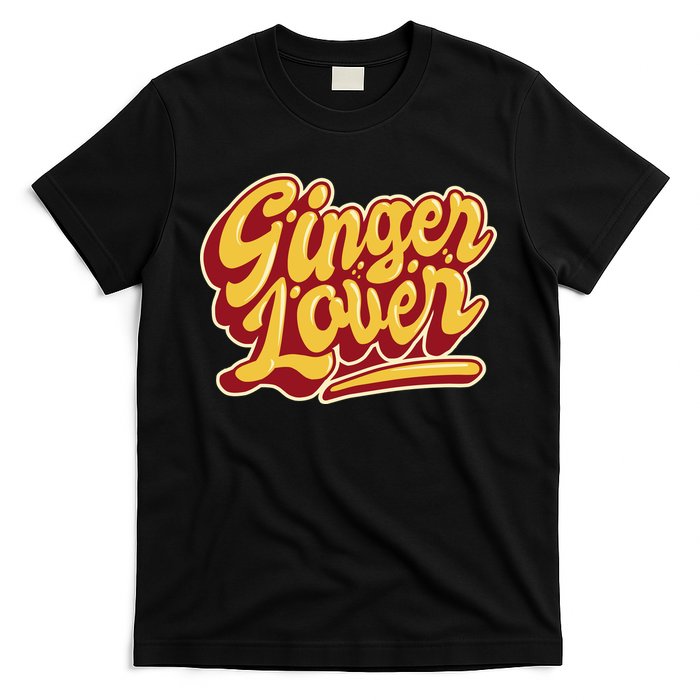 Ginger Lover Funny Redhead Retro T-Shirt