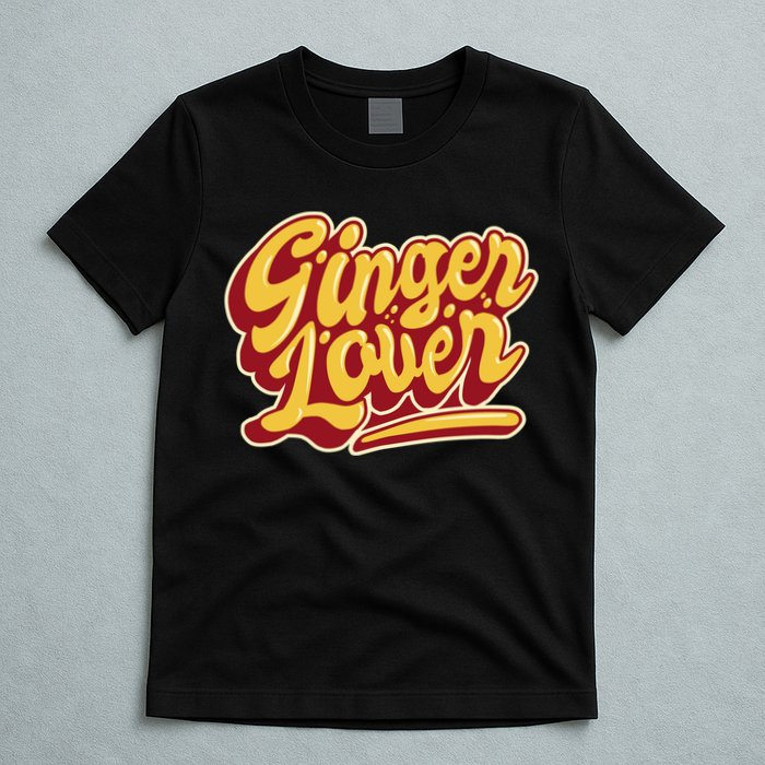 Ginger Lover Funny Redhead Retro T-Shirt