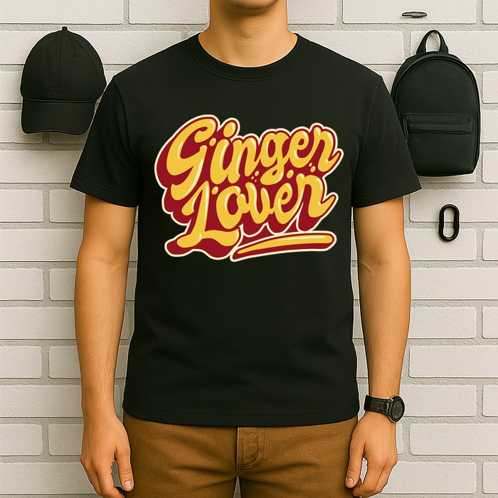 Ginger Lover Funny Redhead Retro T-Shirt