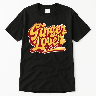 Ginger Lover Funny Redhead Retro Tall T-Shirt