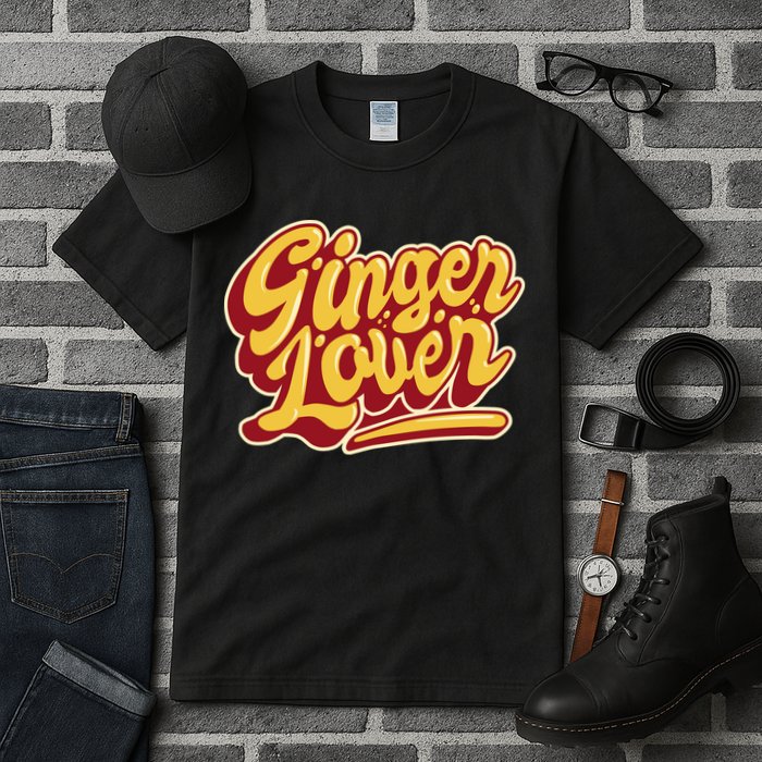 Ginger Lover Funny Redhead Retro Tall T-Shirt