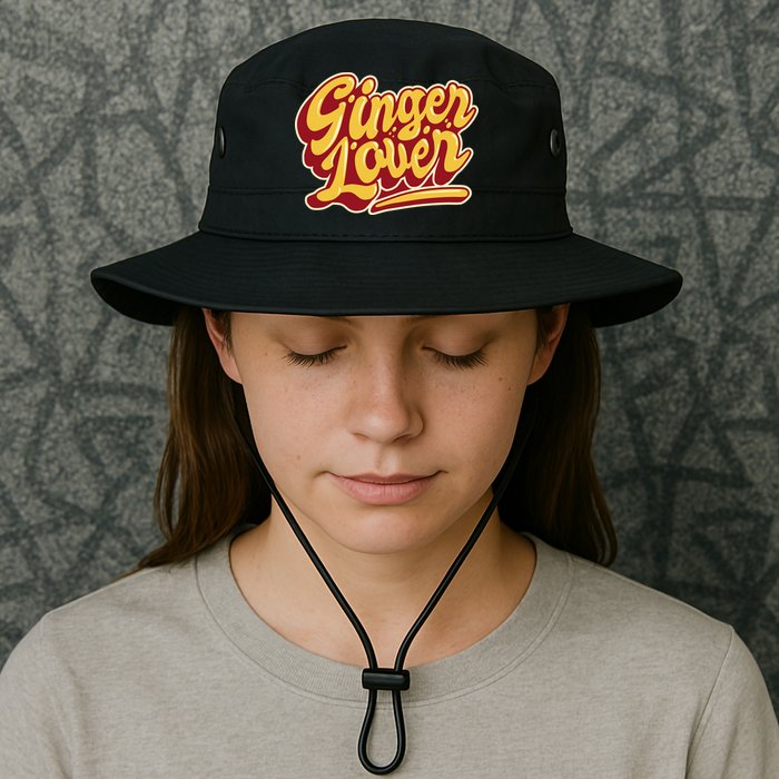 Ginger Lover Funny Redhead Retro Bucket Hat