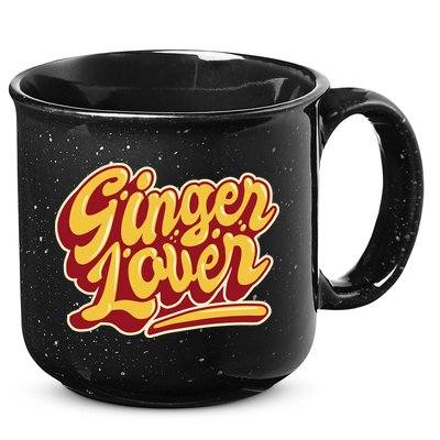 Ginger Lover Funny Redhead Retro 15oz Campfire Ceramic Mug