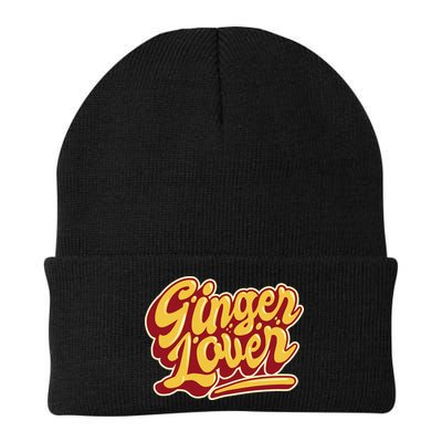 Ginger Lover Funny Redhead Retro Knit Cap Winter Beanie