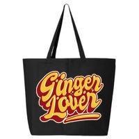 Ginger Lover Funny Redhead Retro 25L Jumbo Tote