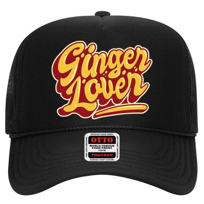 Ginger Lover Funny Redhead Retro Trucker Hat