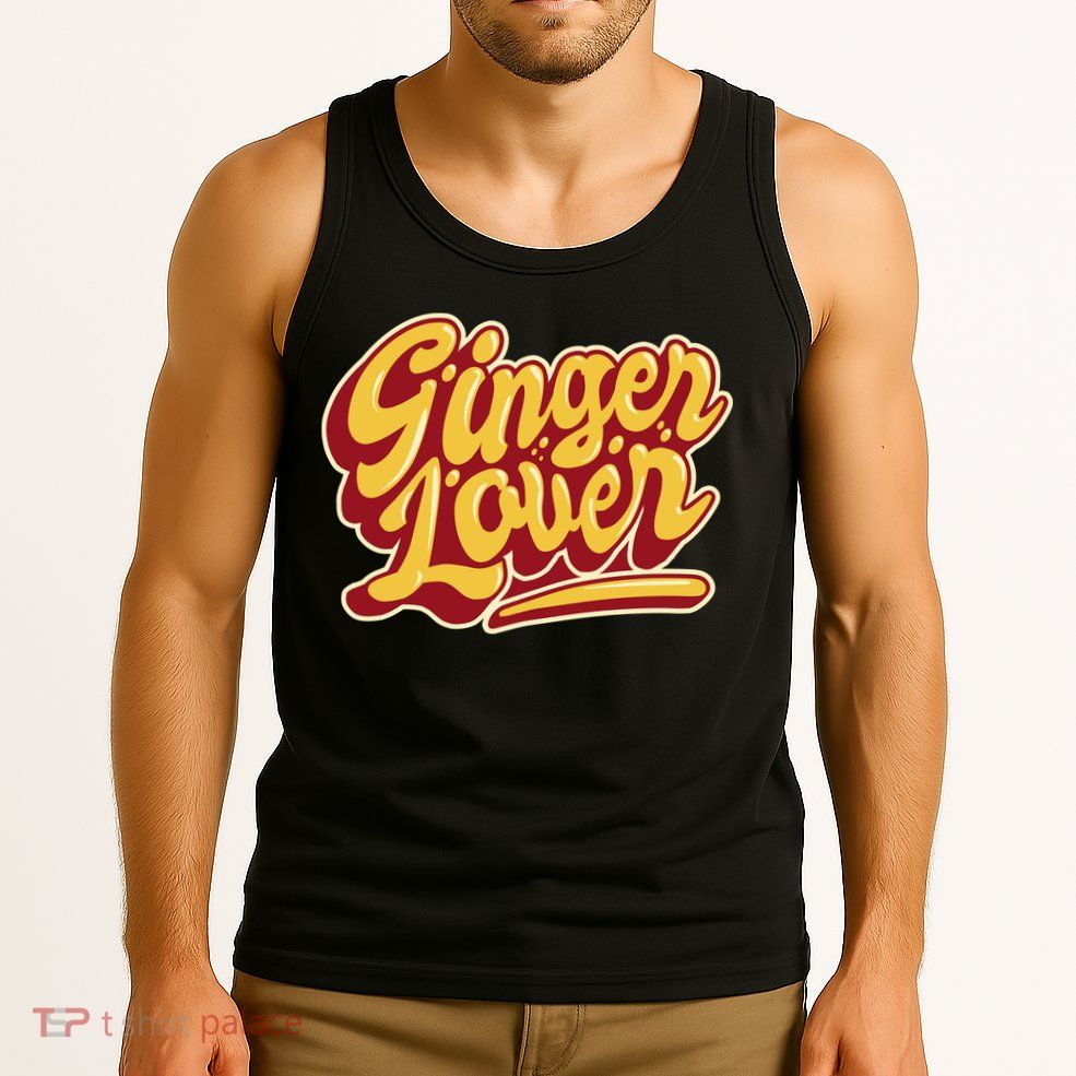Ginger Lover Funny Redhead Retro Tank Top