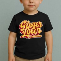 Ginger Lover Funny Redhead Retro Toddler T-Shirt