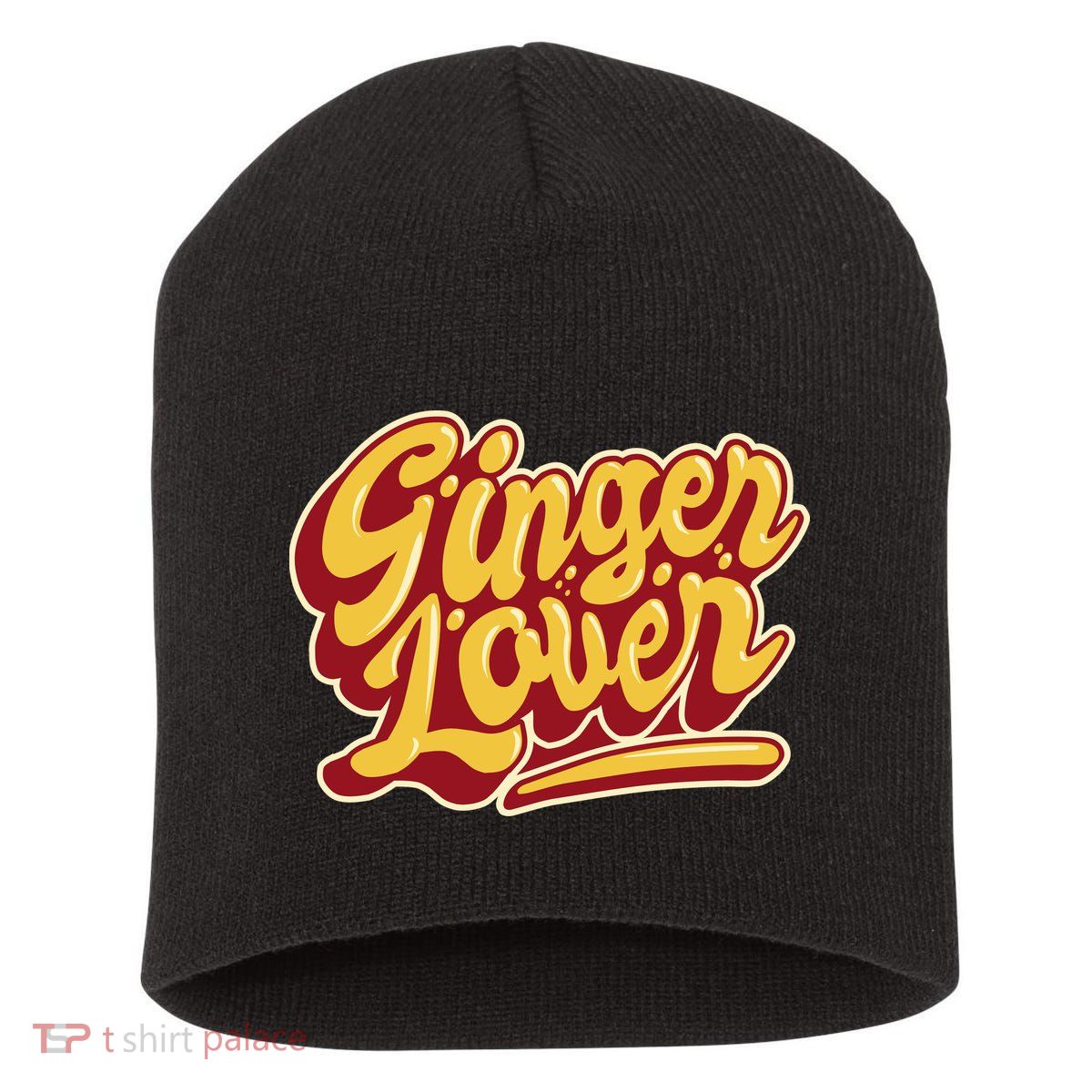 Ginger Lover Funny Redhead Retro Short Acrylic Beanie