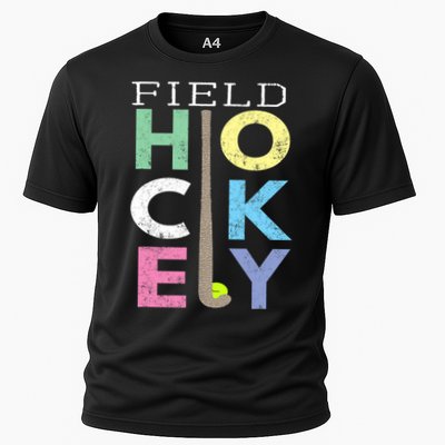 Girl Love Field Hockey Fun Birthday Gift product Performance Shirt