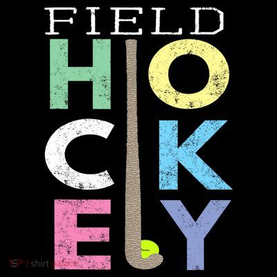 Girl Love Field Hockey Fun Birthday Gift product T-Shirt