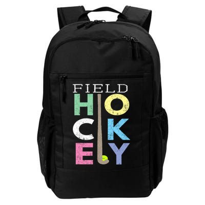 Girl Love Field Hockey Fun Birthday Gift product Backpack