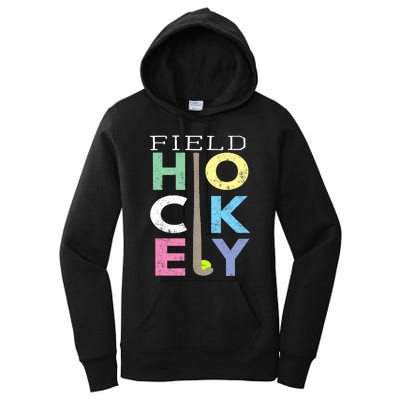 Girl Love Field Hockey Fun Birthday Gift product Women's Pullover Hoodie