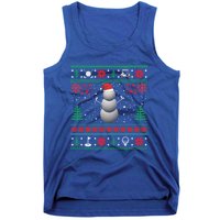 Golf Lover Funny Golf Ugly Christmas Sweaters Gift Tank Top