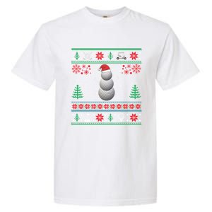 Golf Lover Funny Golf Ugly Christmas Sweaters Gift Garment-Dyed Heavyweight T-Shirt