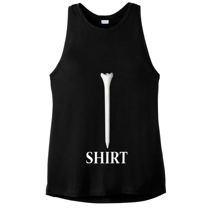 Golf Lover Funny Gift Ladies PosiCharge Tri-Blend Wicking Tank