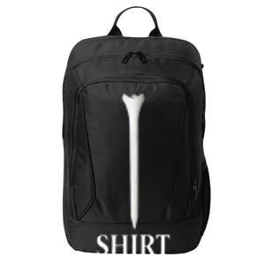 Golf Lover Funny Gift City Backpack