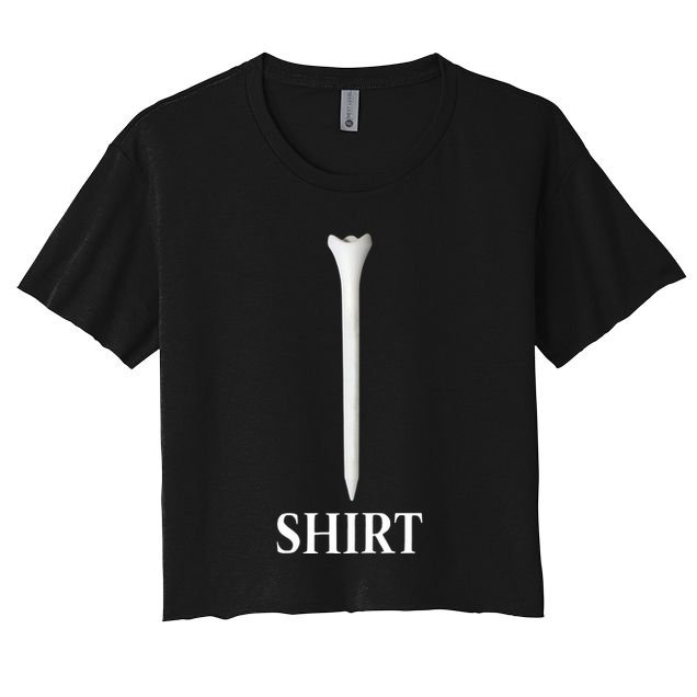 Golf Lover Funny Gift Crop Top