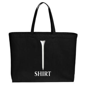 Golf Lover Funny Gift Cotton Canvas Jumbo Tote