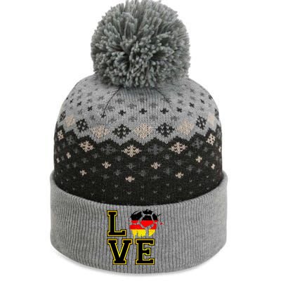 Germany Love Futbol The Baniff Cuffed Pom Beanie