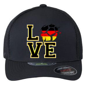 Germany Love Futbol Flexfit Unipanel Trucker Cap