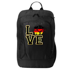 Germany Love Futbol City Backpack