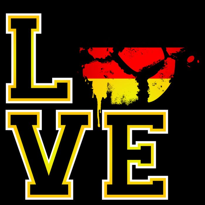 Germany Love Futbol Button