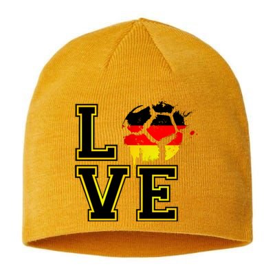 Germany Love Futbol Sustainable Beanie