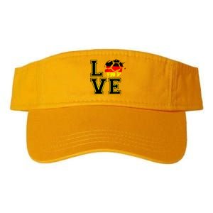 Germany Love Futbol Valucap Bio-Washed Visor