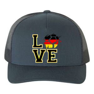 Germany Love Futbol Yupoong Adult 5-Panel Trucker Hat