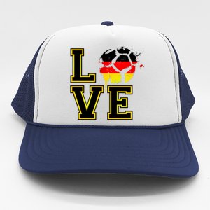 Germany Love Futbol Trucker Hat