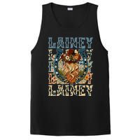 Girl Lainey First Name Personalized Western Cowgirl PosiCharge Competitor Tank