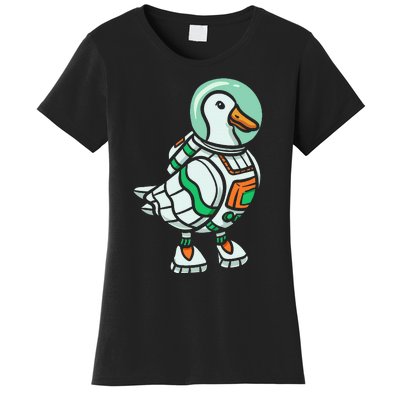 Goose Lover Future Astronaut Space Aerospace Women's T-Shirt