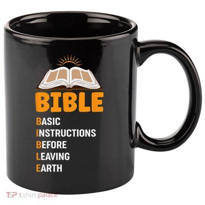 God Loving Funny Religious Bible 11oz C Handle Ceramic Mug