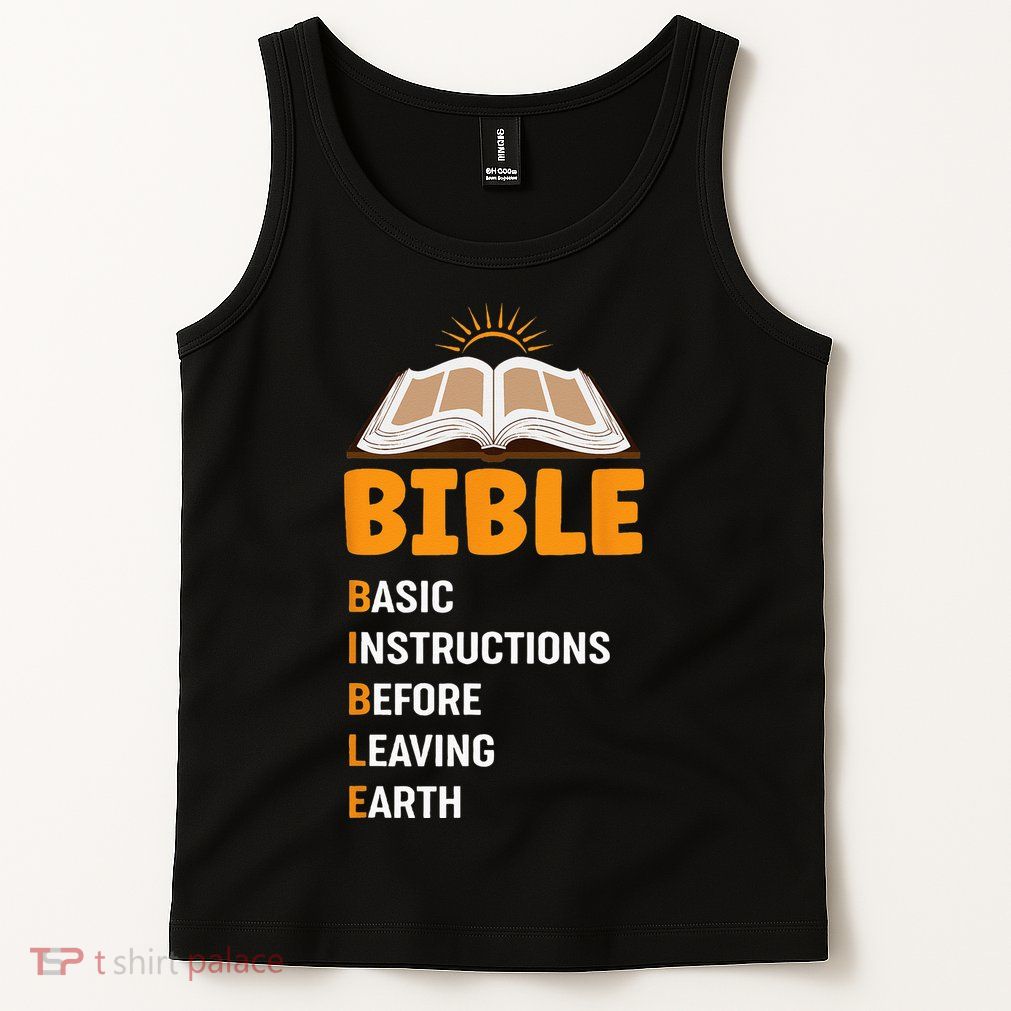 God Loving Funny Religious Bible Tank Top