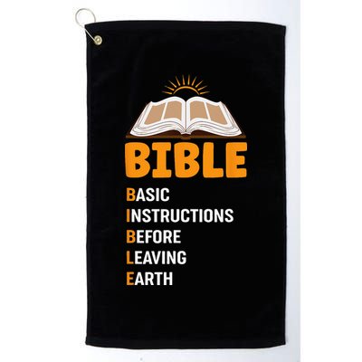 God Loving Funny Religious Bible Golf Towel