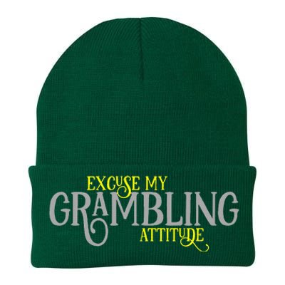 Grambling Louisiana Funny Proud City Hometown Vintage Knit Cap Winter Beanie