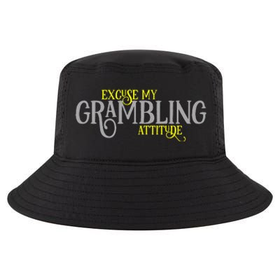 Grambling Louisiana Funny Proud City Hometown Vintage Cool Comfort Performance Bucket Hat