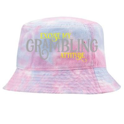 Grambling Louisiana Funny Proud City Hometown Vintage Tie-Dyed Bucket Hat