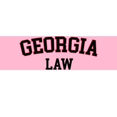 Georgia Law Georgia Bar Graduate Gift Lawyer College Bumper Sticker