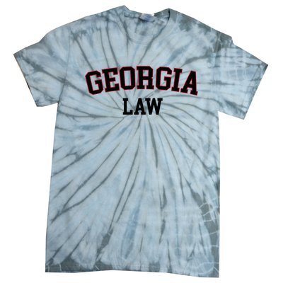 Georgia Law Georgia Bar Graduate Gift Lawyer College Tie-Dye T-Shirt