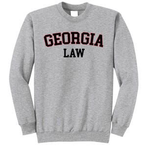 Georgia Law Georgia Bar Graduate Gift Lawyer College Tall Sweatshirt