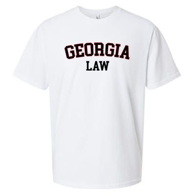 Georgia Law Georgia Bar Graduate Gift Lawyer College Sueded Cloud Jersey T-Shirt